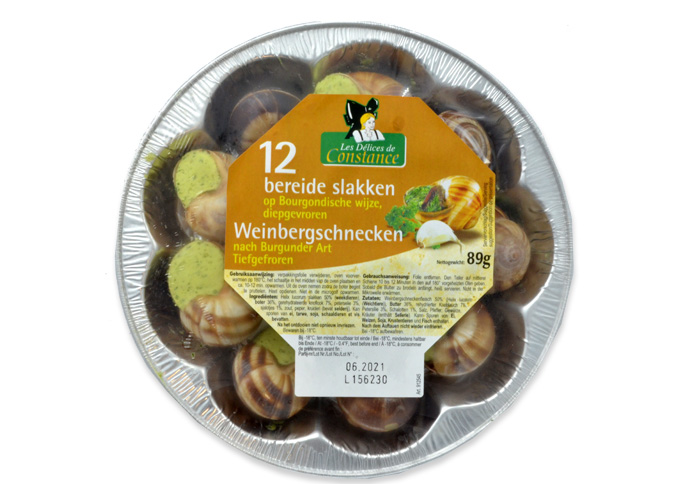 Slakken in kruidenboter