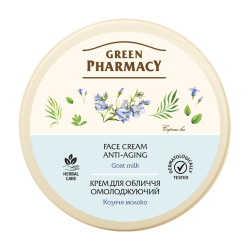 Green Pharmacy Gezichtscrème 200 ml, geitenmelk, verjongend,