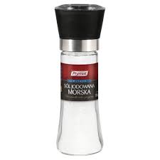 Prymat molen gejodeerd zeezout in glas 180g