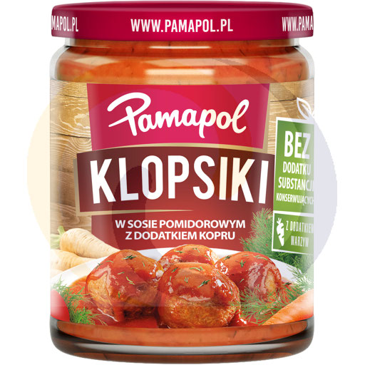 gehaktballetjes in tomatensaus 500g/8st pamapol