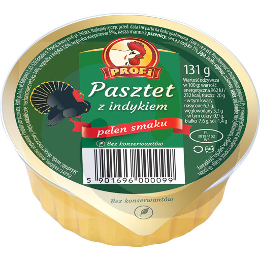 Profi Paté met Kalkoen 131 g