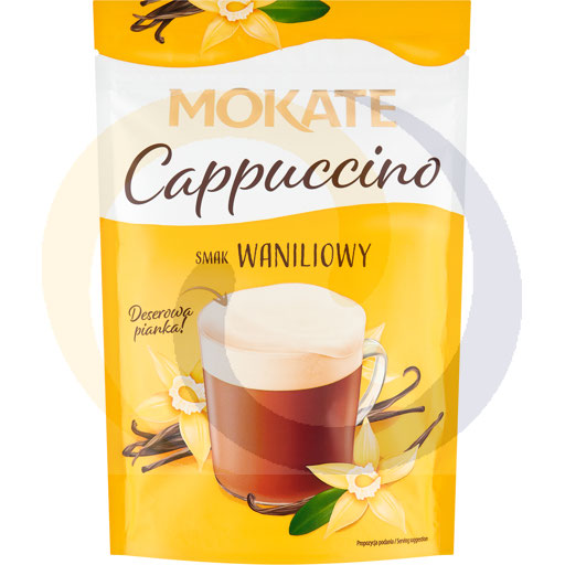 Mokate cappuccino vanillesmaak 110g