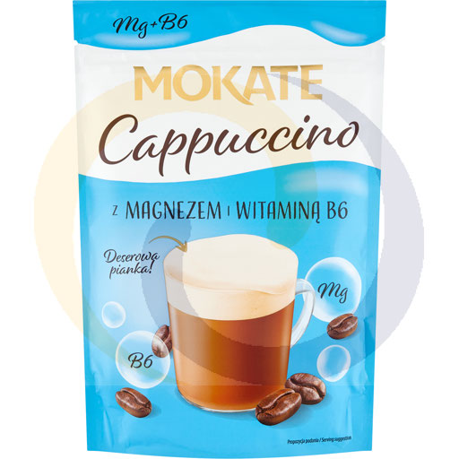 Mokate cappuccino met magnesium en vitamine B6 110g