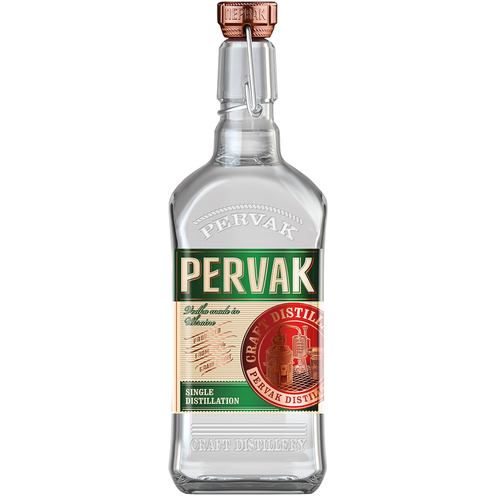 Aromatische wodka "Pervak Single distillation", 40% vol.
