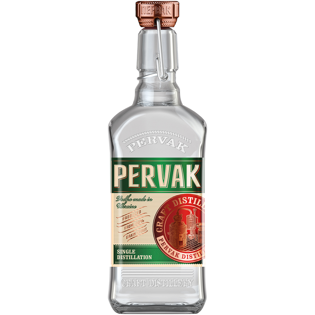 Водка "Первак Один перегон", 40% алк.