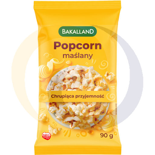 Bakalland Boter Smaak Popcorn 90 g