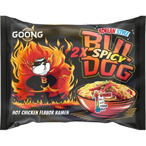 Goong Buldog maaltijd 2x pittig 117g