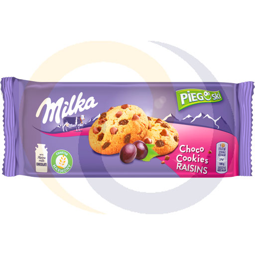 Milka Пиегуски Шоколадное печенье с изюмом 135 г