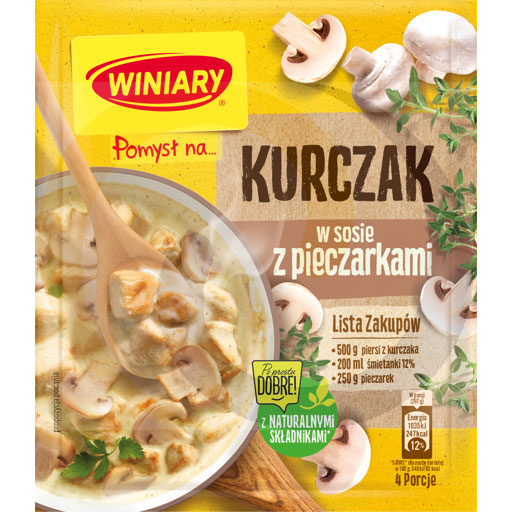 Курица в соусе с грибами 32 г