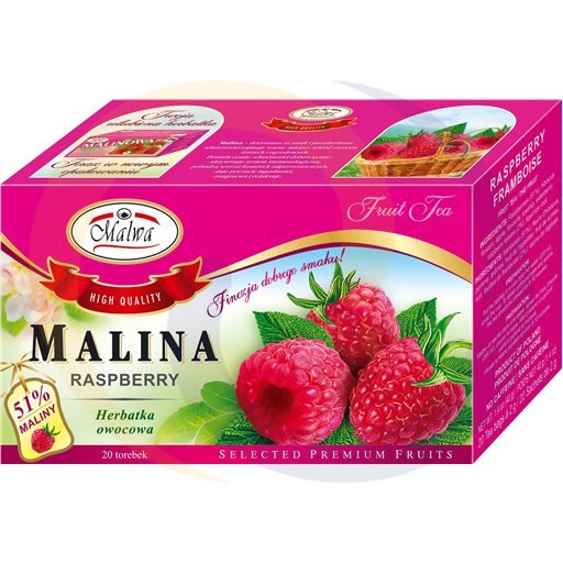 Малва малина с ароматом фруктового чая 40 г (20 x 2 г)