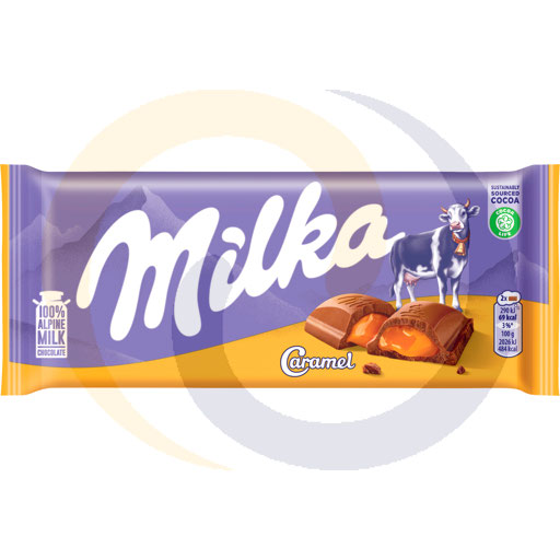 Milka chocolade Caramel 100g