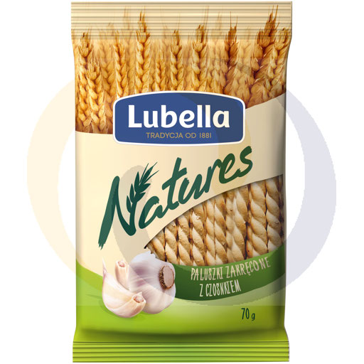 Lubella Natures knoflook zoutstokjes 70g