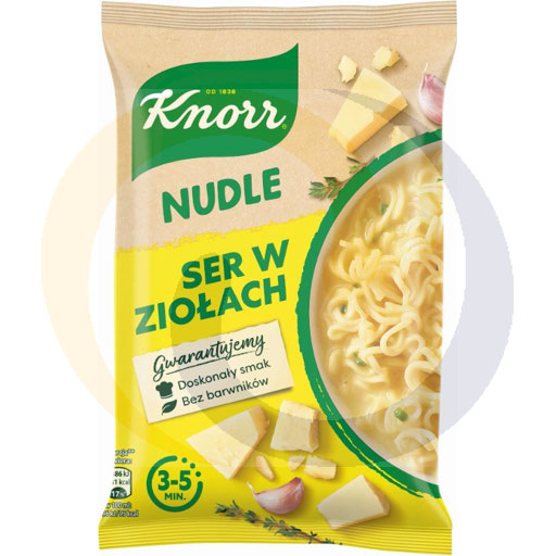 Knorr Nudle soep kaas met kruiden 61g