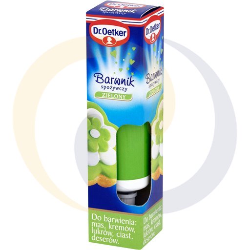 Dr.Oetker groene voedingskleurstof 10g