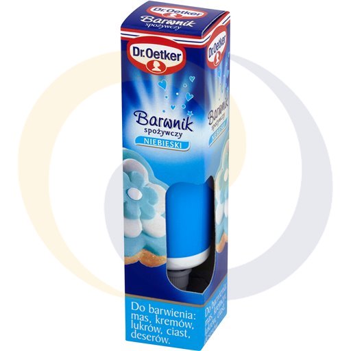 Dr.Oetker blauwe voedingskleurstof 10g