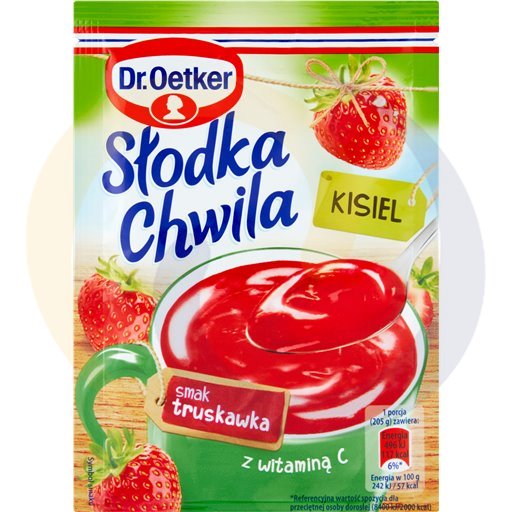 Доктор Эткер Клубника Вкусный Пудинг 30 г