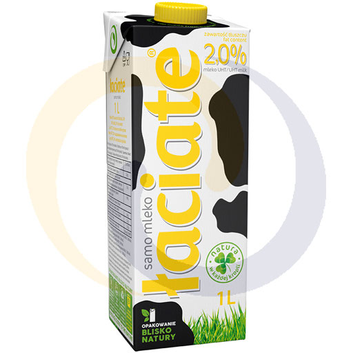Łaciate UHT Melk 2,0 % Vet 1 L