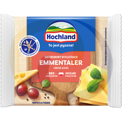 Hochland smeltkaasplakjes emmentaler 130g