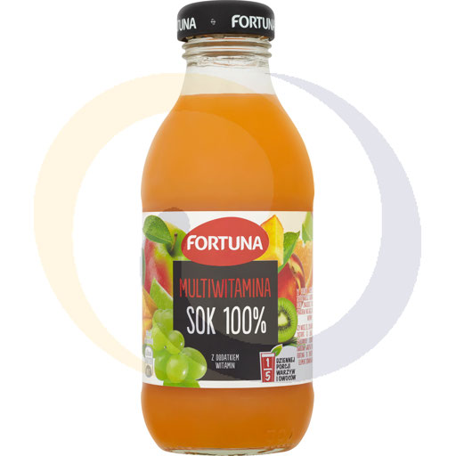 Фортуна Мультивитаминный 100% сок 300 мл