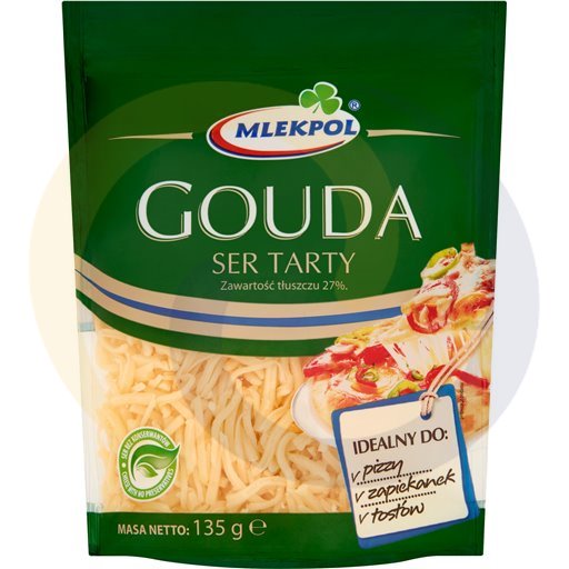 Mlekpol Goudse Kaas Geraspt 135 g