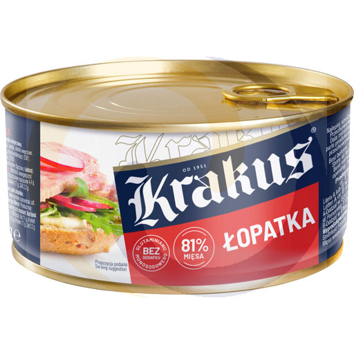Кракус Свинина с Плешкой Консервированное Мясо 300 г