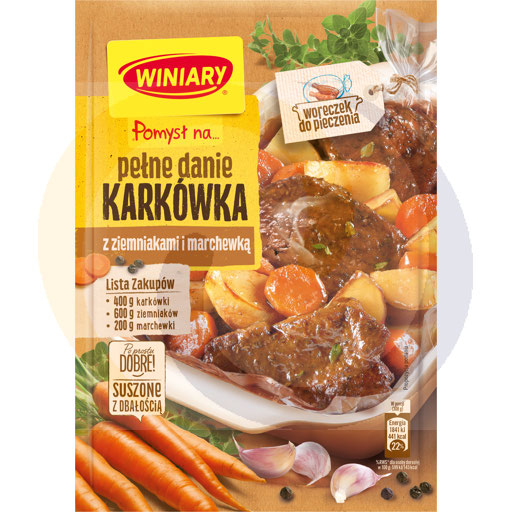 Winiary Idee voor sappige halskarbonade met aardappelen 30g