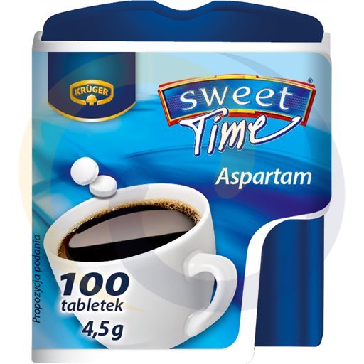 Krüger Sweet Time tafelsuikervervanger in tabletten 4,5g
