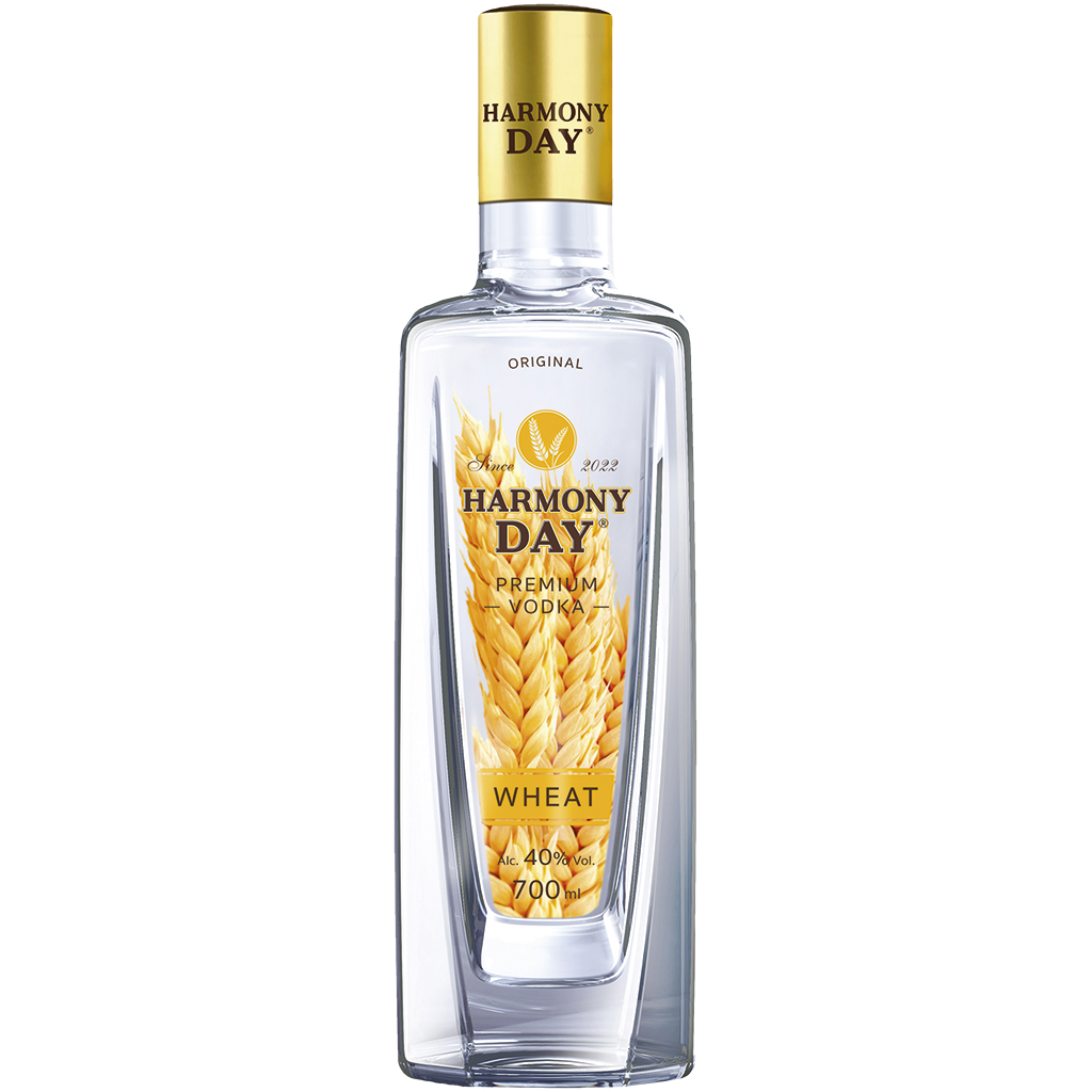 "HARMONY DAY" wodka Wheat / Pshenichnaya, 40% vol.