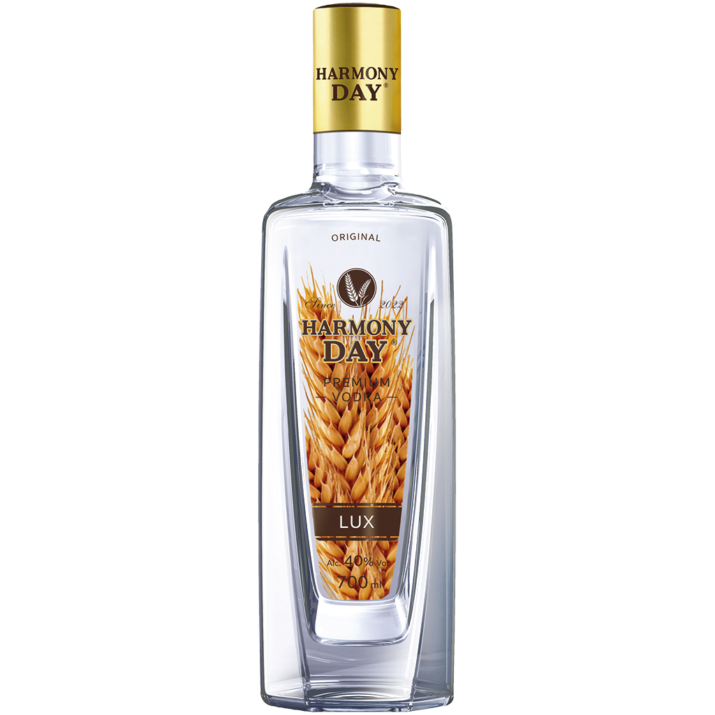 "HARMONY DAY" wodka Lux, 40% vol.