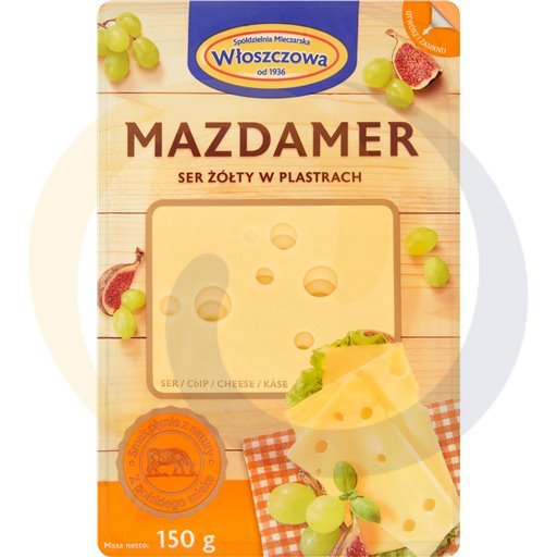 Maasdam kaas plakjes 150g W�oszczowa