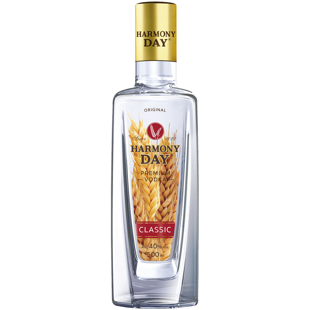 HARMONY DAY Vodka Classic, 40% vol.
