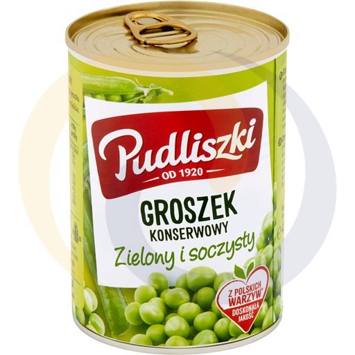 Pudliszki Groene Erwten 400 g