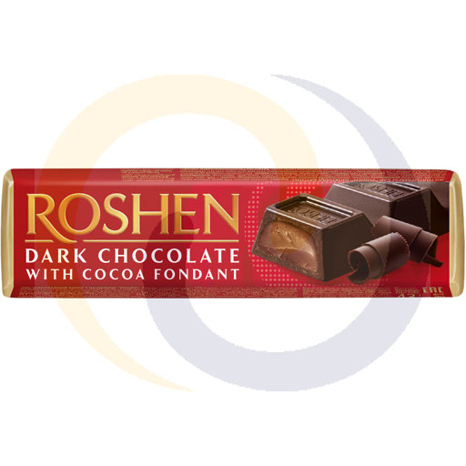 Roshen chocoladereep met brandysmaakvulling 43g