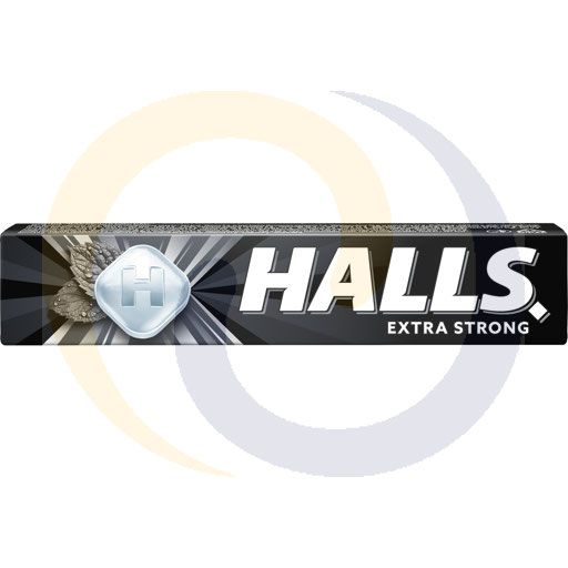 Halls extra sterke munt snoepjes 33,5g Mondelez