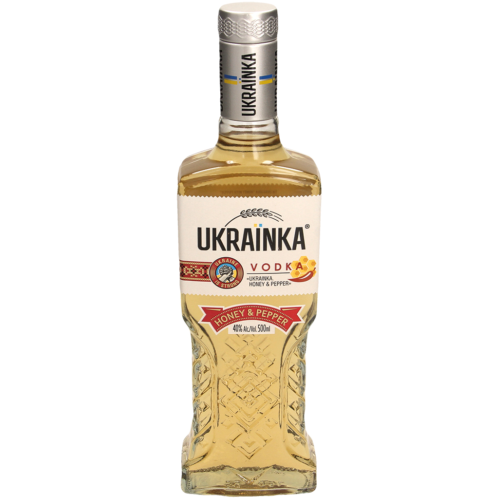 Drank "Ukrainka. Honing met peper", 40% vol.