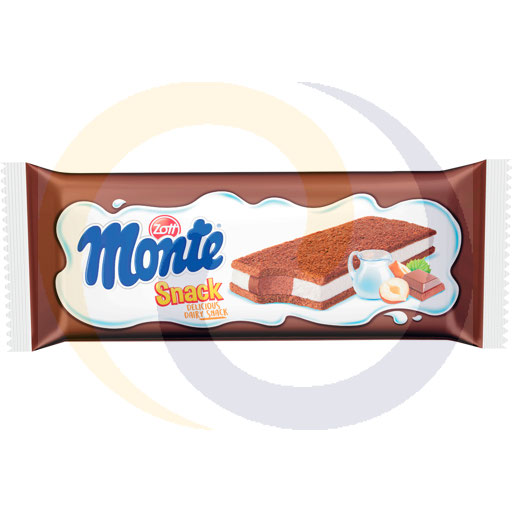 Zott Monte Snack Sponscake met Melk en Chocolade-Noot Crème 29 g