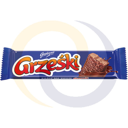 Grześki cacaowafels in chocolade 36g