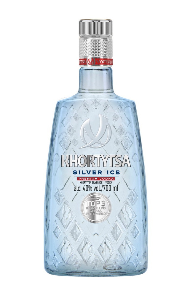 wodka Khortytsa Silver Ice, 40% vol.