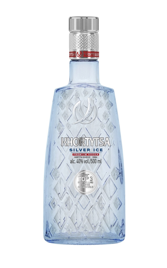 Wodka Khortytsa Silver Ice, 40% vol.