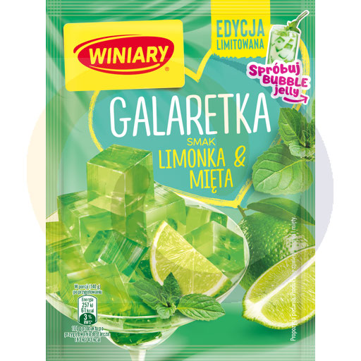 Winiary limoen munt gelei 47g