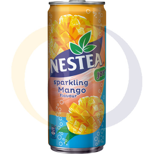 Tymbark Nestea bruisende rode thee-mango drank 0,33l