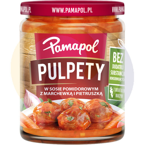 Vlees-Groentenballen in Tomatensaus 500g Pamapol