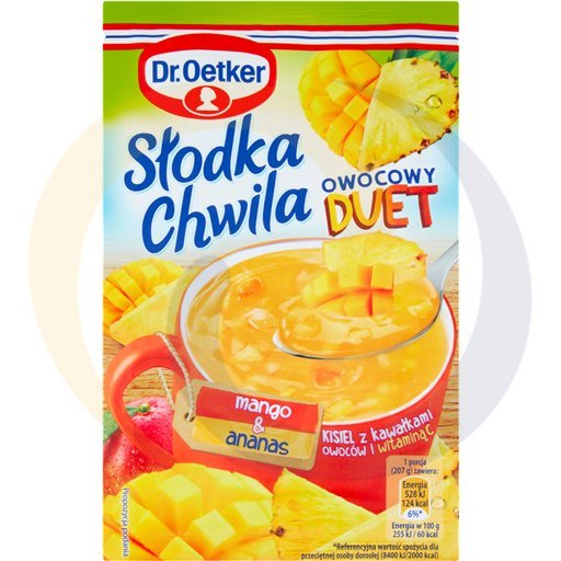 Dr.Oetker Zoet Moment Duet kissel mango–ananas 32g