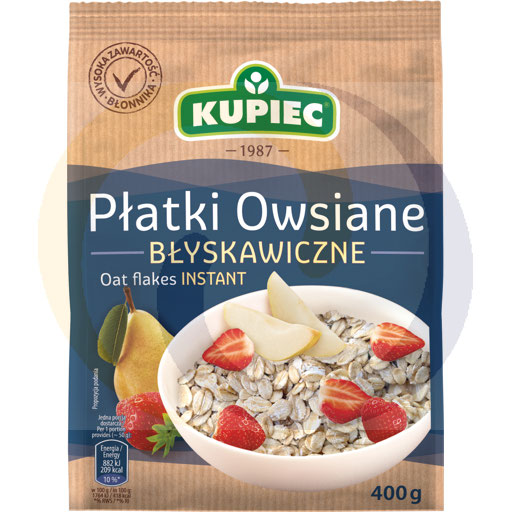 Havervlokken instant 400g Kupiec