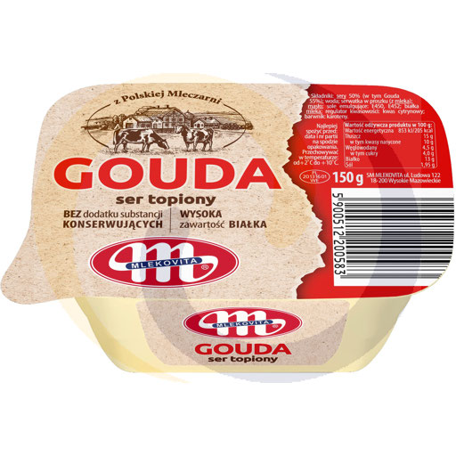 Zachte kaas gouda smaak 150g / 12st Mlekovita