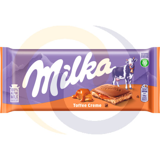 Milka Toffee Creme chocolade 100g