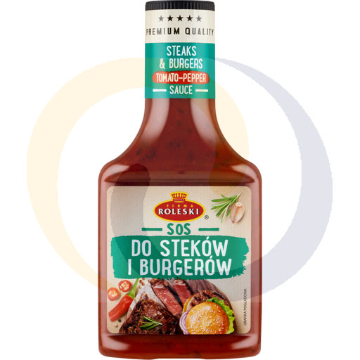 Saus voor steaks en burgers 370g / 6st Roleski