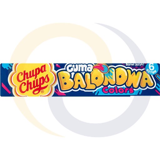 Chupa Chups Kleuren Blauwe Frambozensmaak Zachte Kauwgom 27.