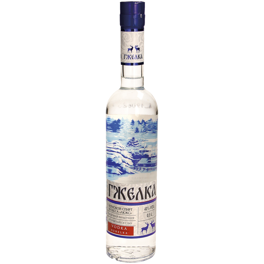 Wodka "Gzhelka" 40% vol.