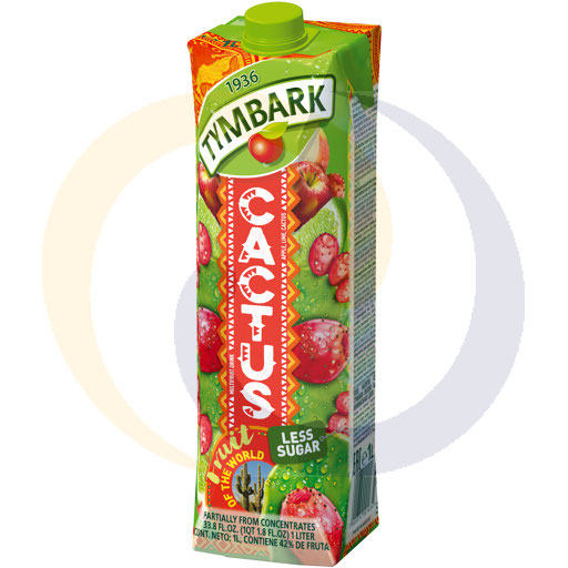 Tymbark Owoce Świata cactus drank 1l